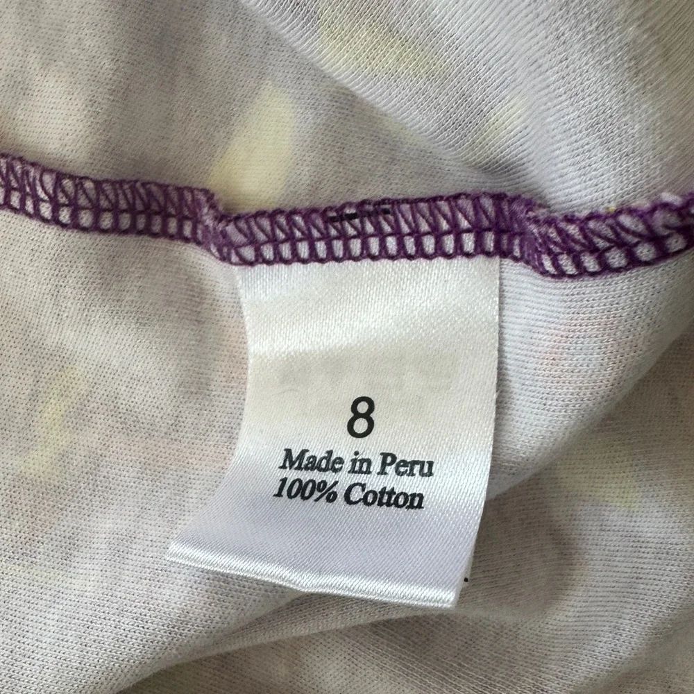 Piccolina Printed Banded Skirt Construction Print Purple - Picture 4 of 6